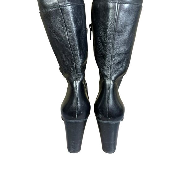 Stuart Weitzman Belmont Nappa Leather Black Knee High Boot Women's Size 8.5 - Picture 13 of 15